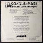 Sydney Devine – Live From The City Hall Glasgow (Англия 1975г.) Т