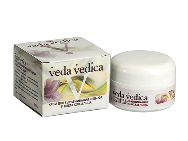 Крем для лица Veda Vedica для выравнивания рельефа и цвета кожи лица 50 мл