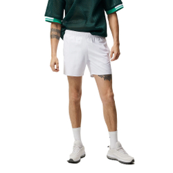 Мужские теннисные шорты JLindeberg Preston Shorts Men - White
