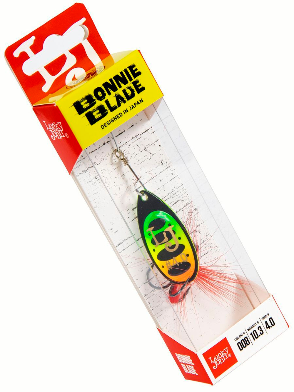Блесна вращающаяся Lucky John BONNIE BLADE 4 10.3г 011 в блистере