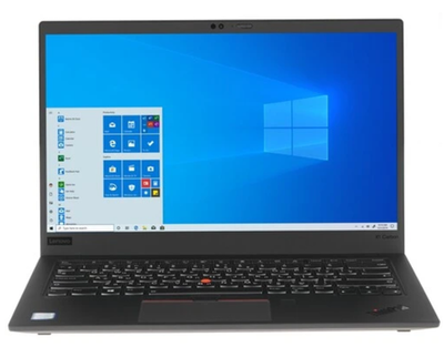 14" Ноутбук Lenovo Thinkpad Carbon G7 (1920x1080, Intel Core i5-8350U, RAM 16ГБ, SSD 256ГБ, Intel UHD Graphics 620, Win 10 Pro)
