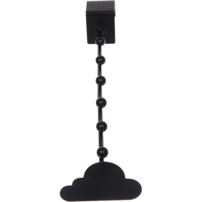 Вешалка металлическая надверная «ФАРГО», цвет черный, 27*6.1*3.6см (лейбл)