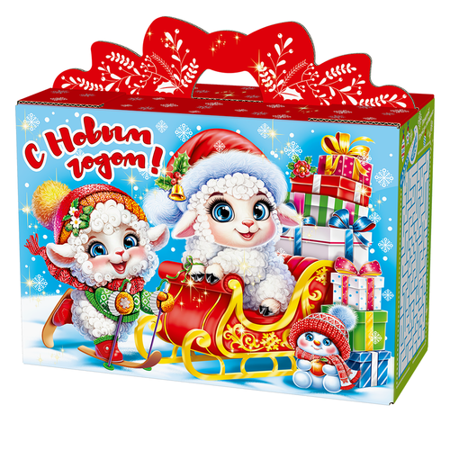 ЧЕМОДАНЧИК С БАНТИКОМ КАРАПУЗЫ 1300г