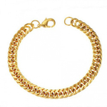 Браслет мужской позолоченный Steelman mn00200