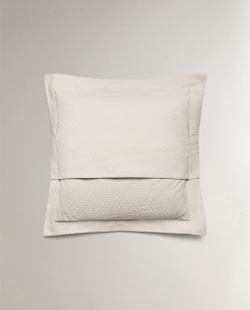 Zara Home наволочка декоративная из хлопка, бежевый · 1163/007