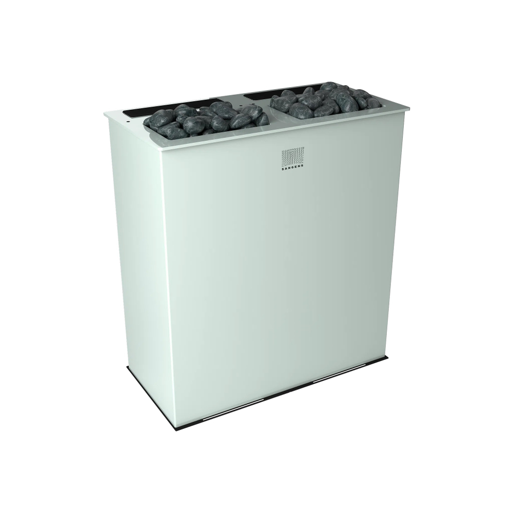 Электрическая печь для бани и сауны Sangens W40G Glass White (Сангенс В40С Стекло белое)