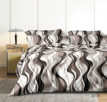 КПБ Евро с простыней на рез. 160х200 БЯЗЬ "БР41"