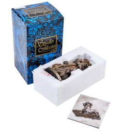 Veronese WS-1240/ 1 Статуэтка в стиле Стимпанк «Мистер Кот с контрабасом»