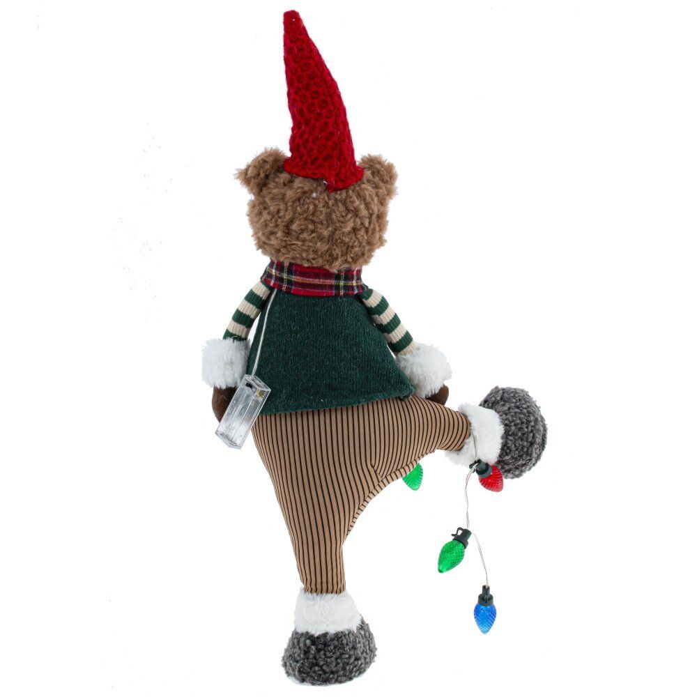 GAEM Игрушка набивная с подсветкой "Медвежонок" (2хAAA н/п), L31 W11,5 H60/47 см