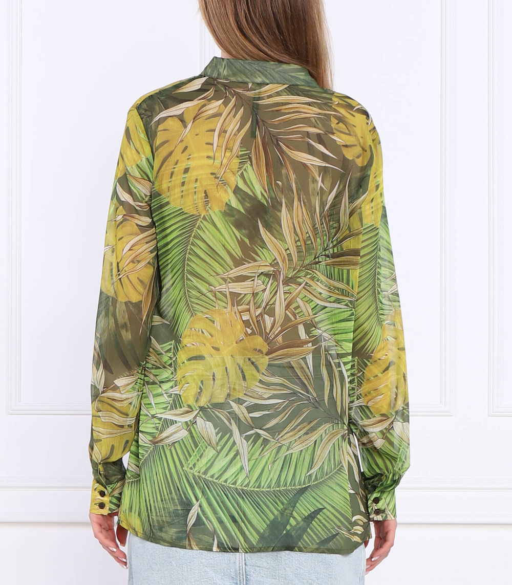 Рубашка GUESS - зеленый(W3GH97 WDW52)