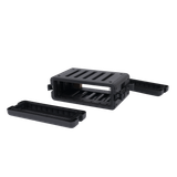 Ударопрочный пластиковый Рэковый кейс 2 юнита KZCASE@RACK3U30