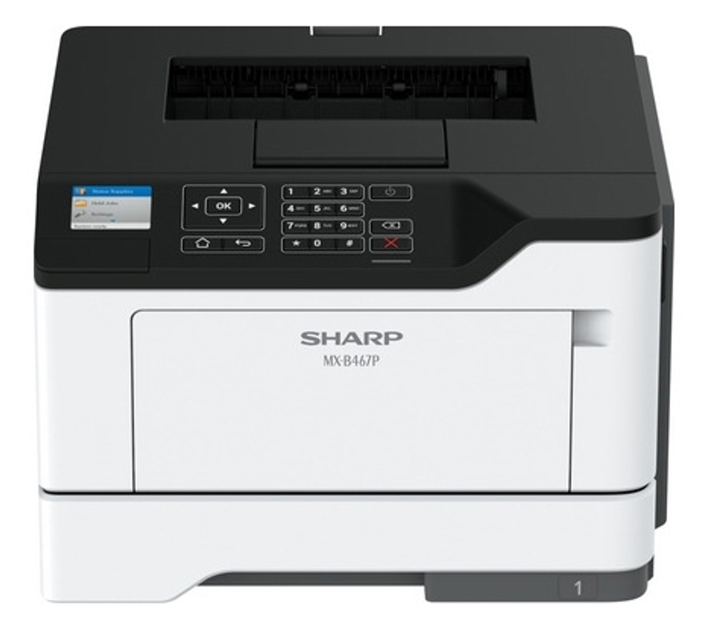 Принтер лазерный черно-белый Sharp MXB467PEU