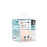 Набор силиконовых сосок SUAVINEX Zero.Zero, медленный поток 2 шт., 0+