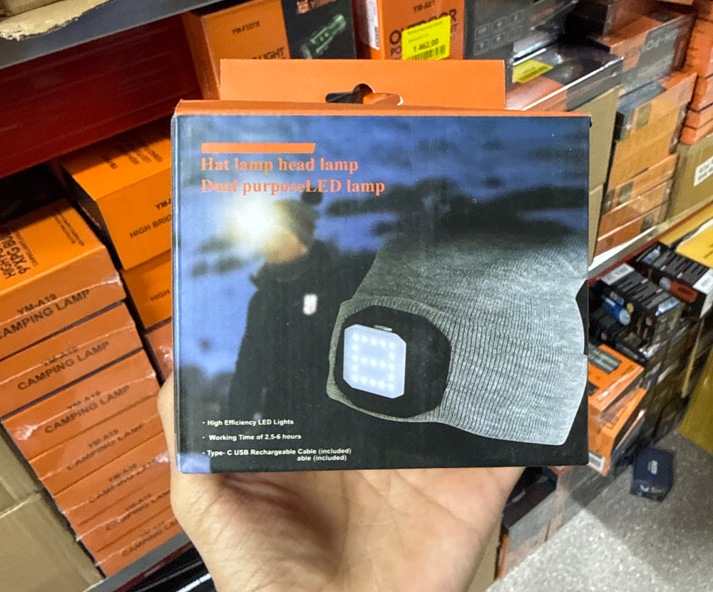 Фонарик шапка YT-2016