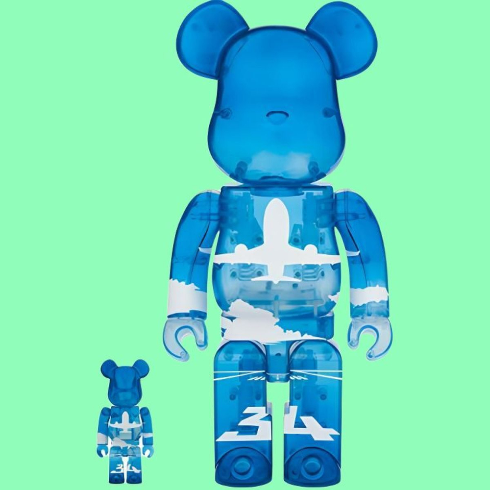 Дизайнерские игрушки BE@RBRICK x ANA 7cm/28cm 100％+400％, 1151901-601046436
