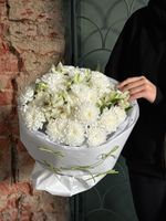 Букет из альстромерии и хризантемы