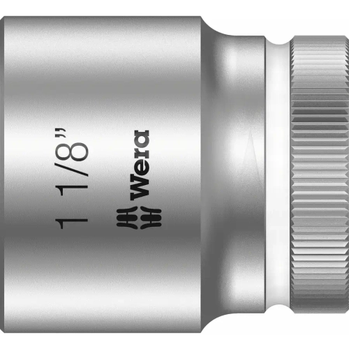 Торцовая головка Zyklop 1 1/8" 1/2″ дюймовая WERA 05003633001