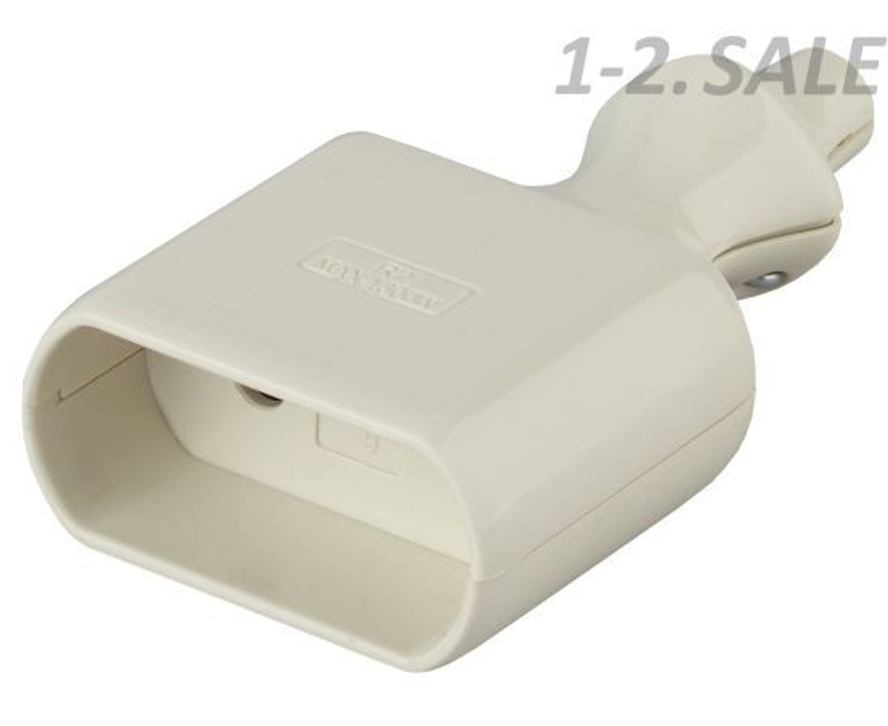 Штепсельная розетка ЭРА R2 кабельная разборная без заземления, штепсельное гнездо 10А 250В