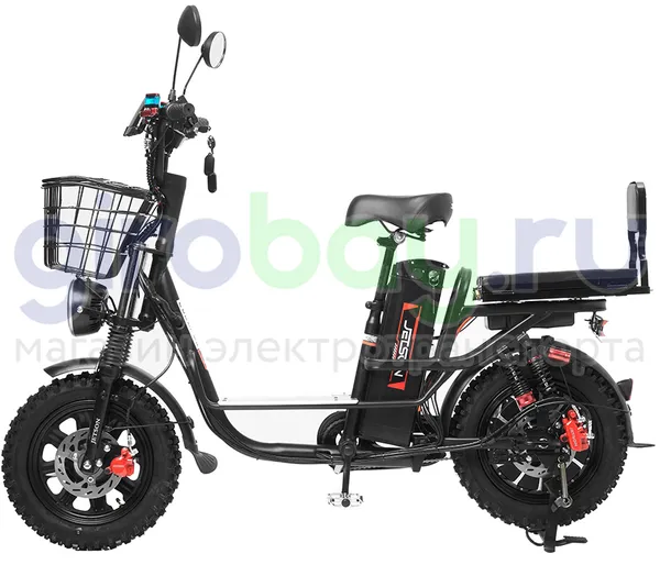 Электровелосипед Jetson Monster CROSS 1200W (60V/30Ah) двойные амортизаторы фото №5