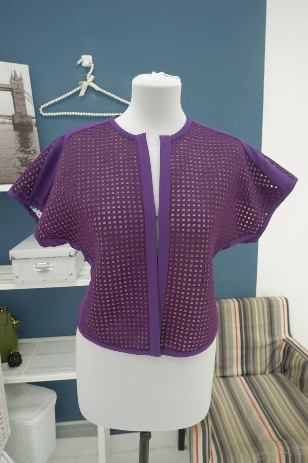 Накидка в сетку 46 размер