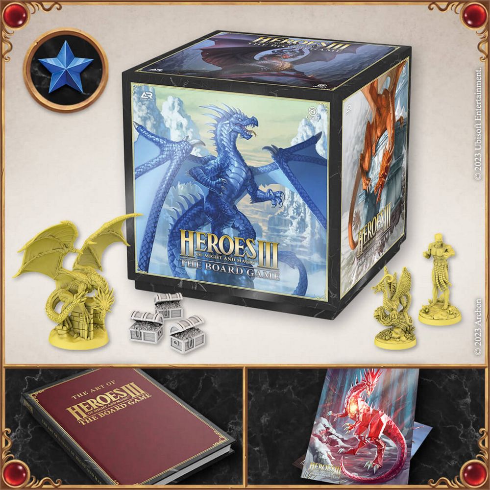 [Предзаказ] Heroes of Might &amp; Magic III The Board Game - All In Pledge | BIG BOX