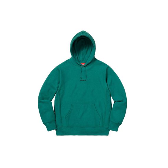 Supreme FW18 Trademark Hooded Sweatshirt Dark Teal