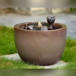 Waterfall Фонтан декоративный с подсветкой ''Кувшинка''