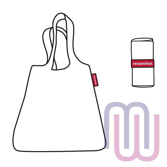 Сумка складная Mini maxi shopper bavaria rose