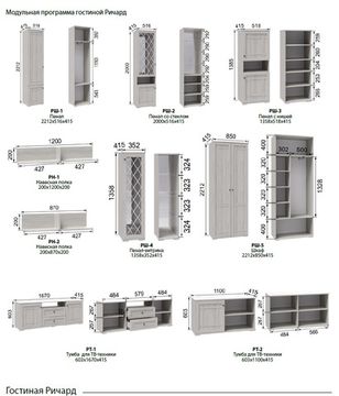Гостиная модульная РИЧАРД-2
