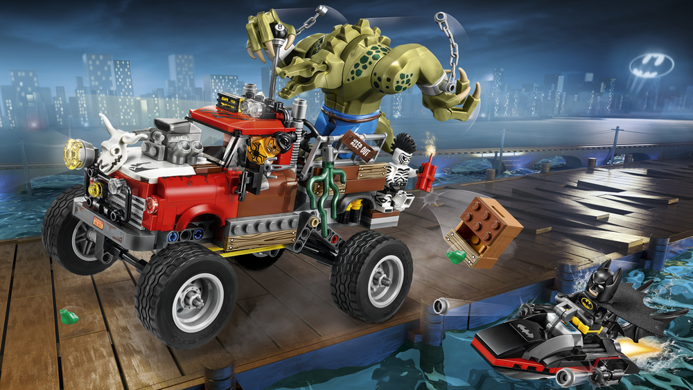 LEGO Batman Movie: Хвостовоз Убийцы Крока 70907 — Killer Croc Tail-Gator — Лего Бэтмен Муви Кино