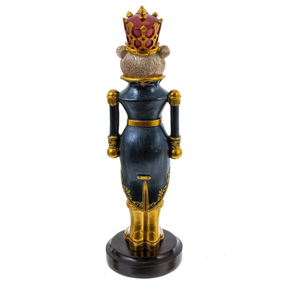 GAEM Фигурка декоративная "Солдатик-медведь", L9 W9 H31 см