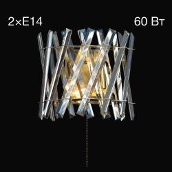 Citilux Ингвар CL334423 Бра хрустальное с выключателем Бронза