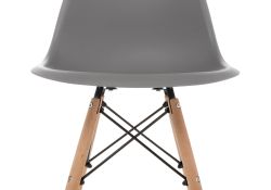 Пластиковый стул Eames PC-015 серый