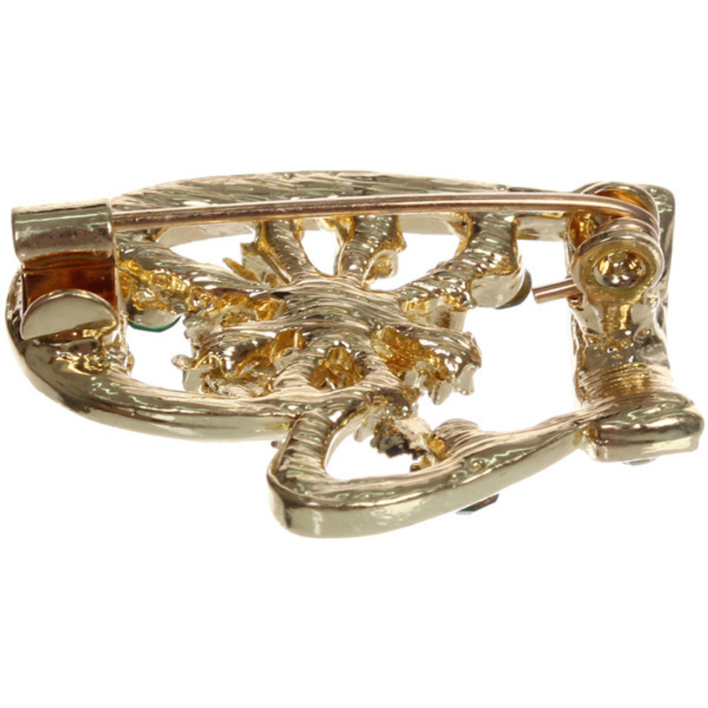 Брошь новогодняя «Gold Podarok - Варежка», см