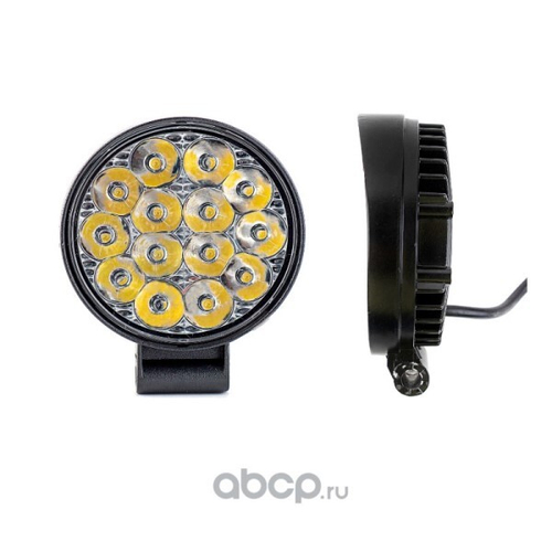 Фара светодиодная дополнительная 14 LED 42W 10-30V 83*83*22 дальний (Nord Yada)