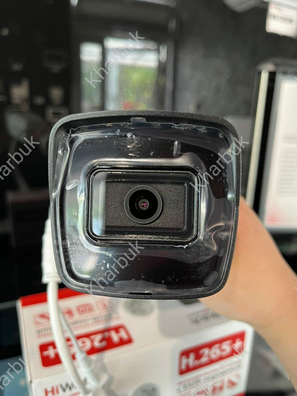 Hiwatch DS-I200(E) 2 Мп уличная цилиндрическая IP-камера с EXIR-подсветкой до 30 м
