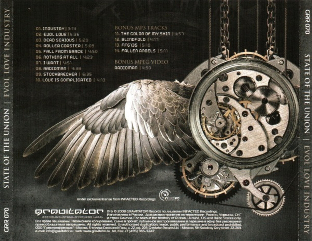 State Of The Union / Evol Love Industry (RU)(CD)
