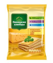 Хлебцы &quot;Полоцкие&quot; с ароматом сыра 80г. Витебскхлебпром - купить с доставкой по Москве и области