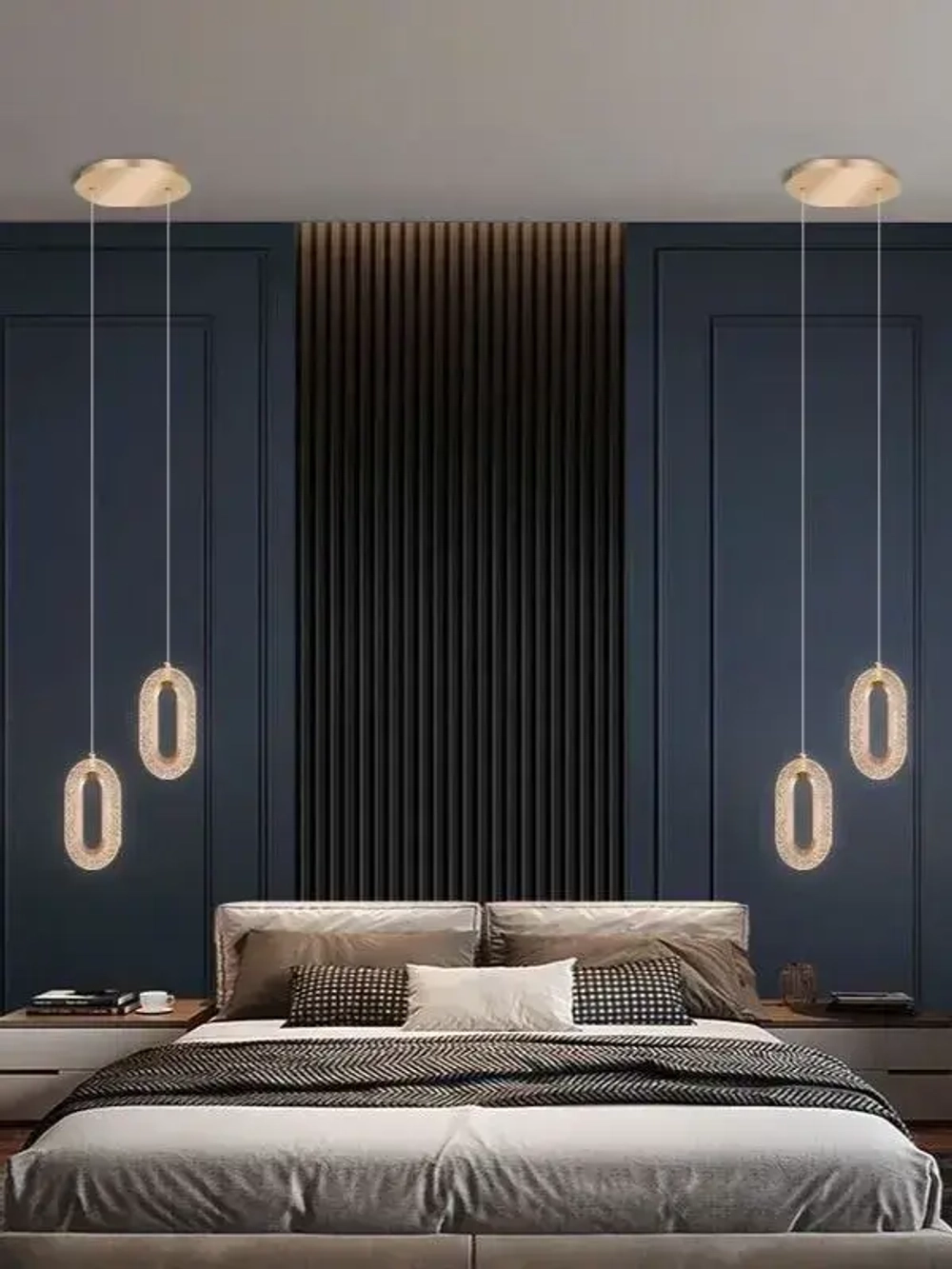 Подвесной светильник/ Люстра подвесная 36 Вт/ светодиодный LED 3 режима освещения (3000-6500 К)/ Акрил