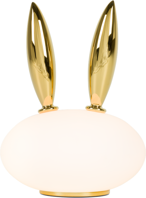 Лампа настольная Purr MOOOI стекло/фарфор/white/gold 210х210х270h коллекция Pet Light