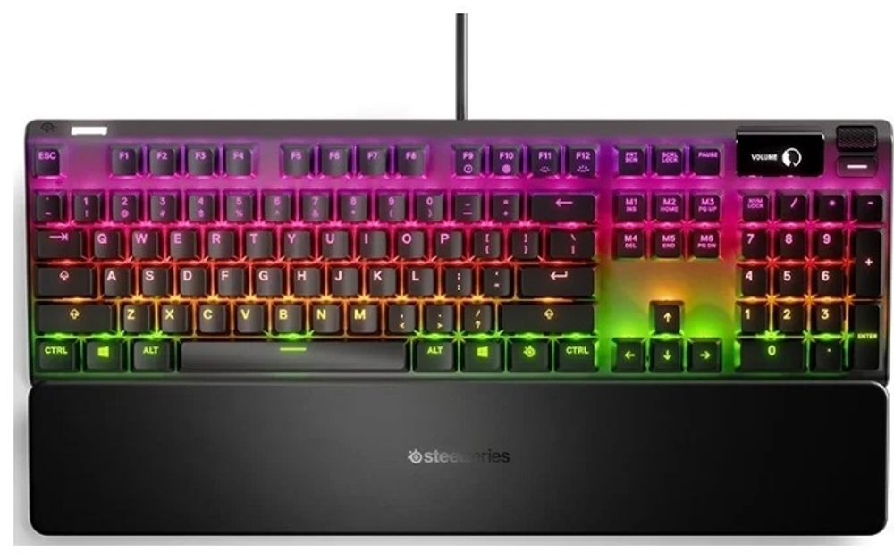 Клавиатура SteelSeries Apex 7 Red Switch 64642 черный