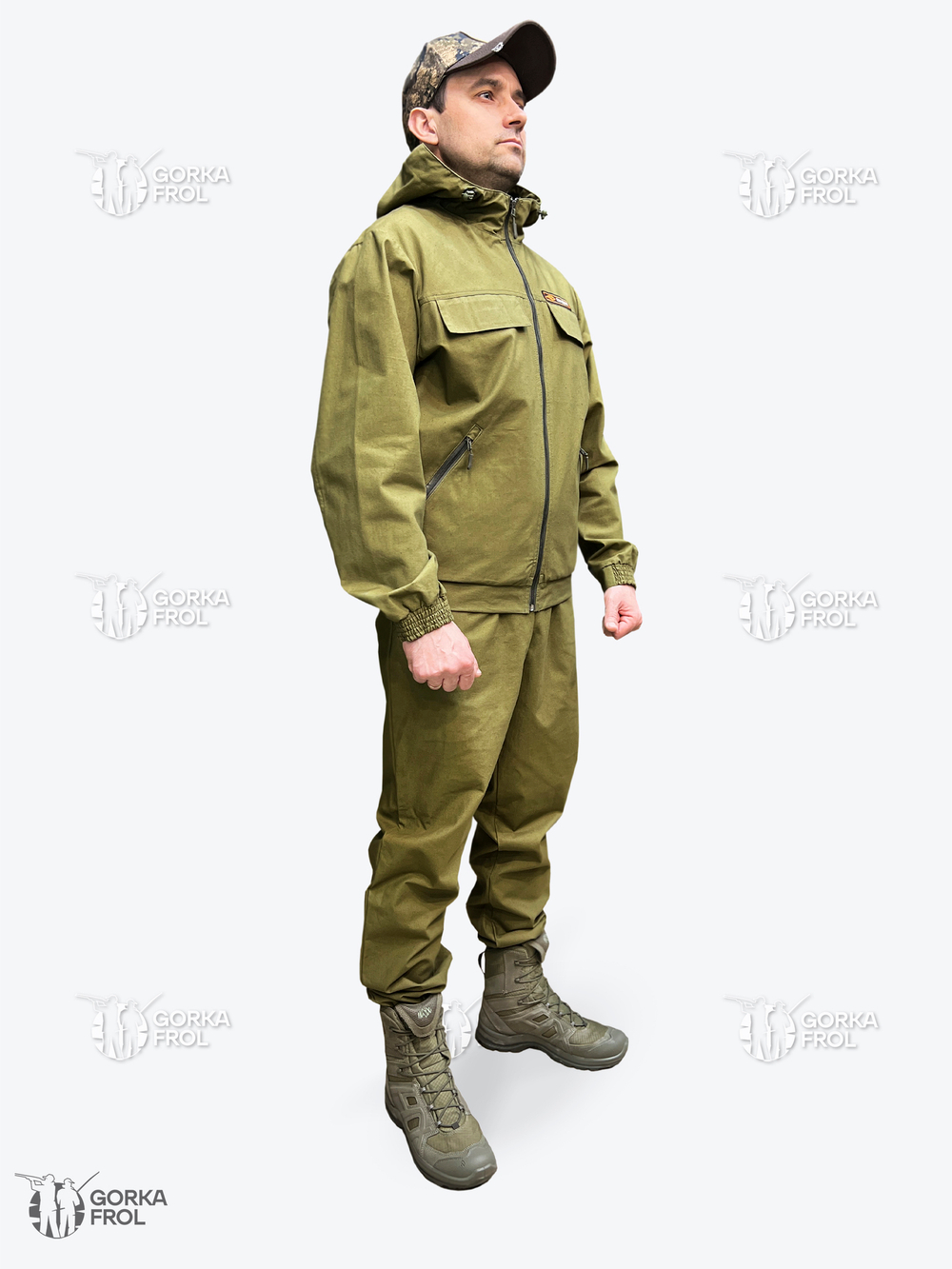 Летний костюм-палатка Штурм темный Хаки