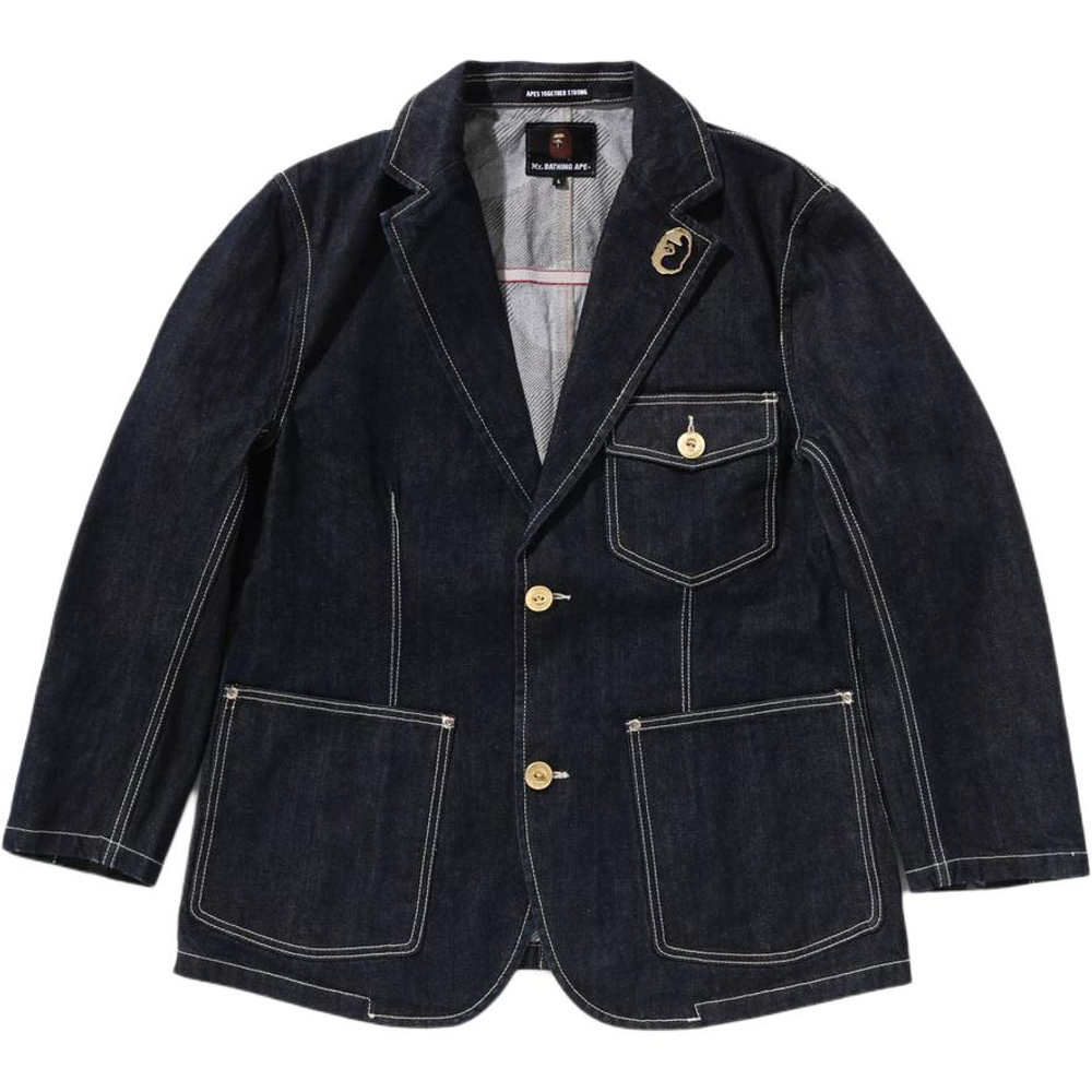 A Bathing Ape Bathing Ape Denim Куртка