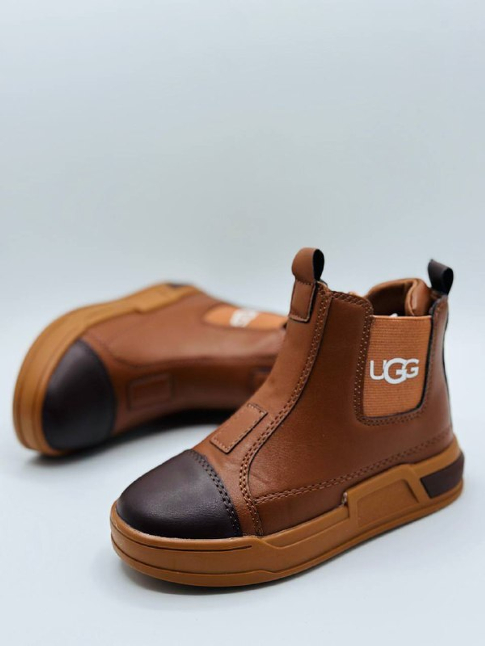 Детские кожаные ботинки Buba UGG