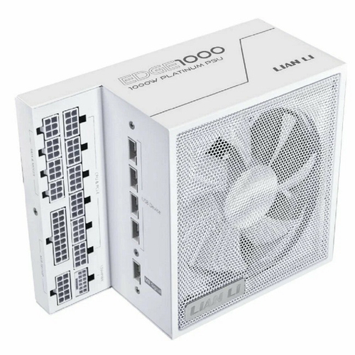 Блок питания Lian Li 1000W EG1000 White, модульный, 16 Pin PCIe 5.1, 80 PLUS Platinum (G9P.EG1000.WE00.RU)
