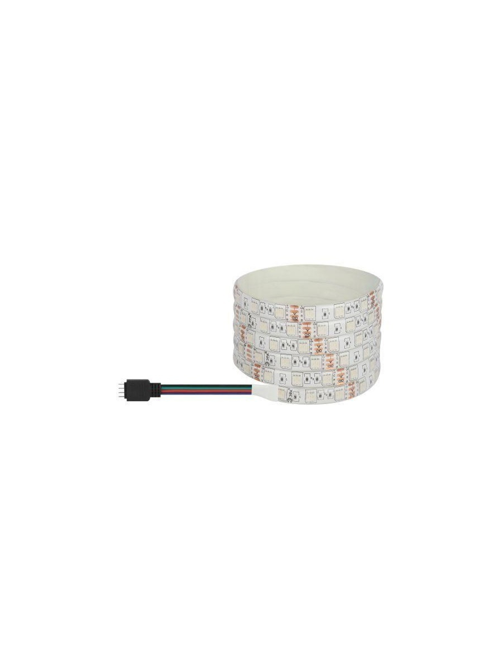 Комплект светодиодной ленты 5050kit-14.4-60-12-IP65-RGB разноцвет. 12В (в комплекте: LED лента на двустороннем скотче; источник питания; контроллер; пульт управления; коннекторы) (уп.5м) Эра Б0043070