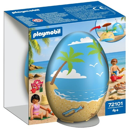 Playmobil - Креативное яйцо: Пляжный отдых 72101