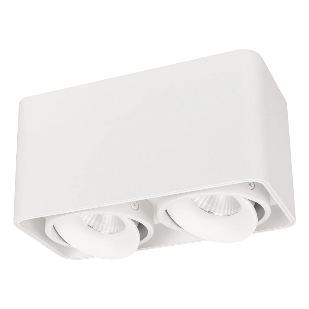 Светильник SP-CUBUS-S195x100-2x8W Warm3000 (WH, 45 deg, 230V) (Arlight, IP20 Металл, 3 года) 036058