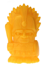 ABS пластик 1,75 для 3D принтера REC оранжевый 0,75 кг