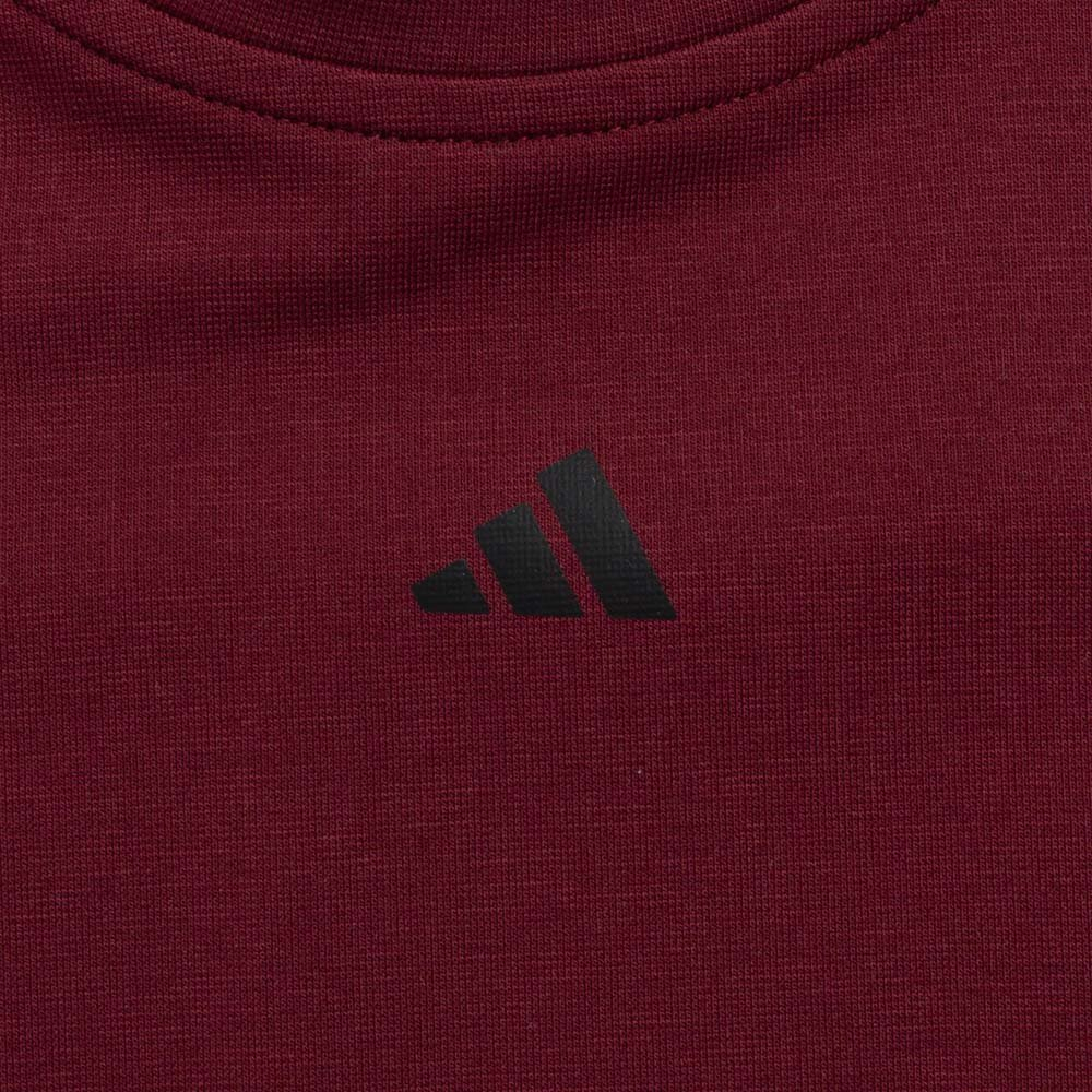 Баскетбольная женская толстовка Adidas Power Aeroready Crop Cover-Up Sweatshirt Burgundy